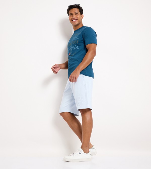 Beverly Hills Polo Club Beverly Hills Polo Club - Light Blue Casual Shorts