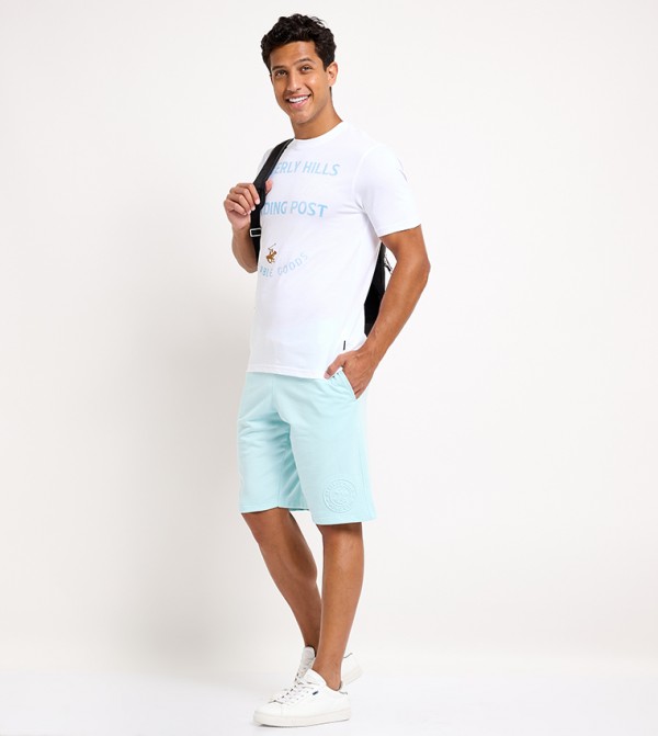 Beverly Hills Polo Club  - Blue Casual Shorts