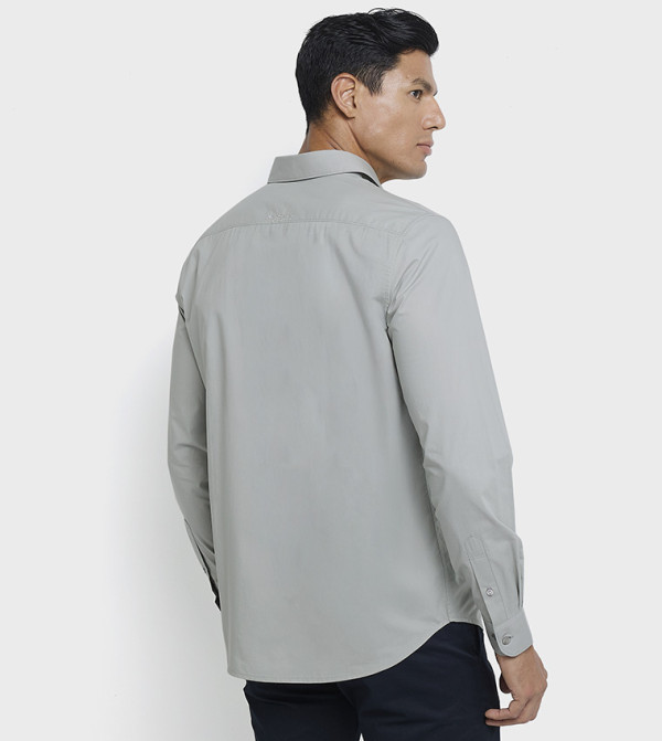 بن شيرمان  قمصان - رمادي قميص كاجوال 