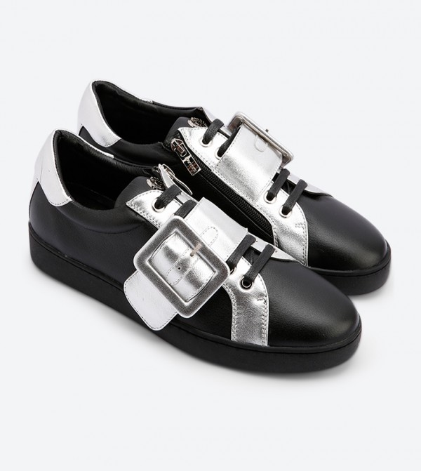 Massimo Santini  - Black Low Top