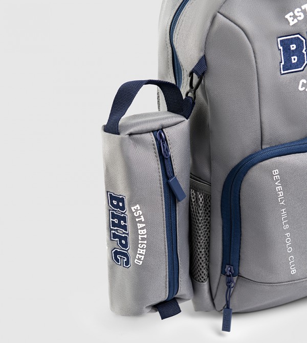 Beverly Hills Polo Club  School Bags - Grey Backpacks