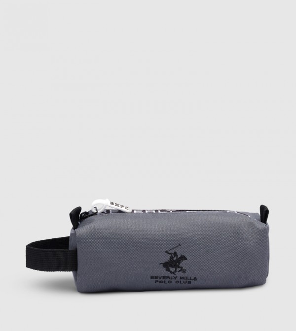 Beverly Hills Polo Club  School Supplies - Grey Pencil Case