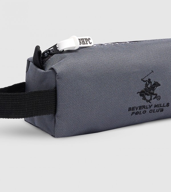 Beverly Hills Polo Club  School Supplies - Grey Pencil Case