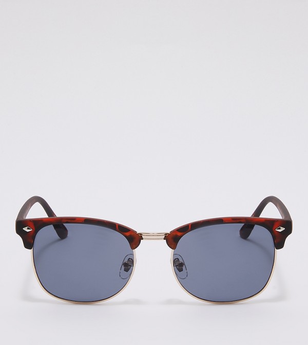 Aeropostale all-vacation-vibe - Brown Round Sunglasses