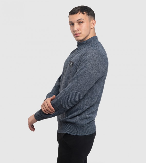 Beverly Hills Polo Club  Turtle Neck Sweaters - Grey Turtle neck Sweaters