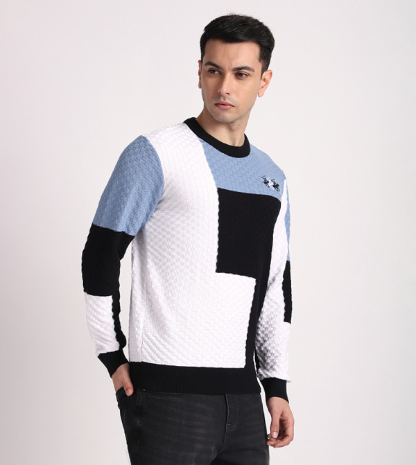 Beverly Hills Polo Club  Sweaters & Cardigans - Multi Round Neck Sweaters