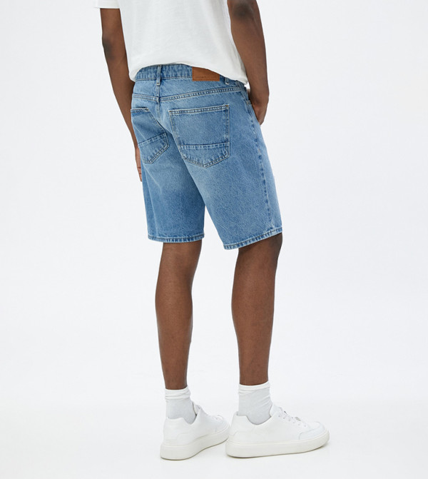 Koton Shorts - Blue Denim shorts