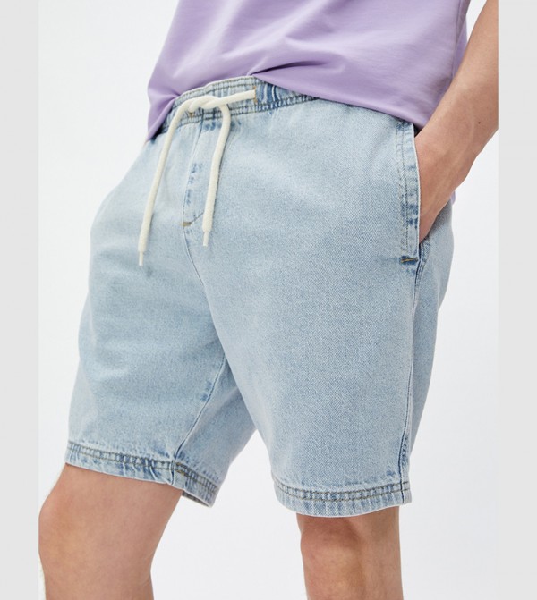 Koton  Shorts - Blue Denim shorts