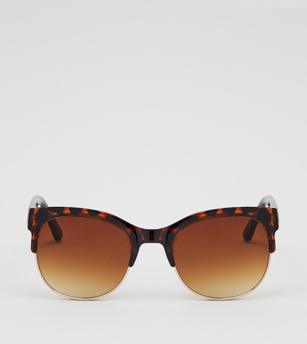 Aeropostale  Sunglasses - Brown Round Sunglasses
