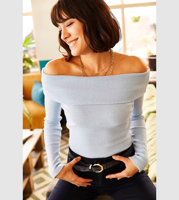 Olalook - Outlet Olalook - Blue Sweaters