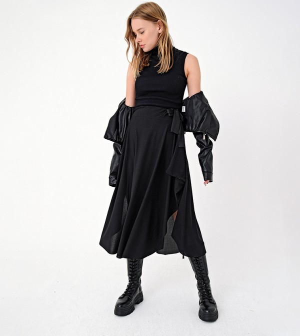 Trend Alaçatı Stili Trend Alaçatı Stili - Black Skirts