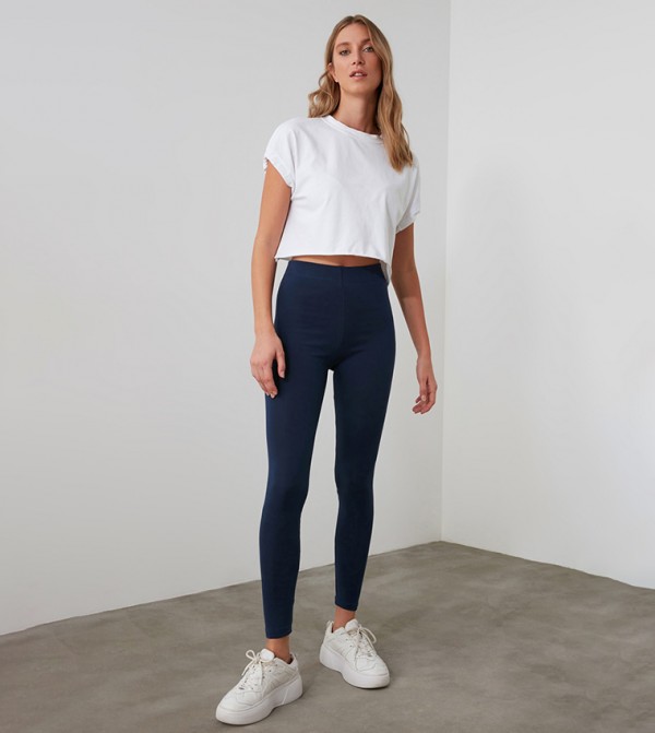 ترينديول ترينديول - NAVY BLUE leggings