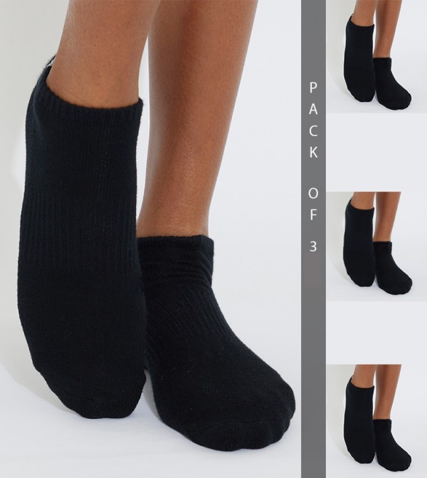 Aeropostale  Socks - Black Ankle Socks