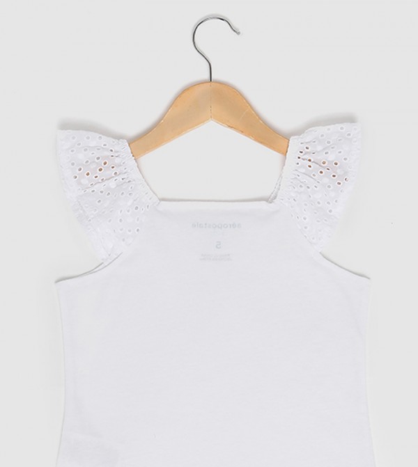 ايروبوستال بي إس إيروبوستال - أبيض بلايز