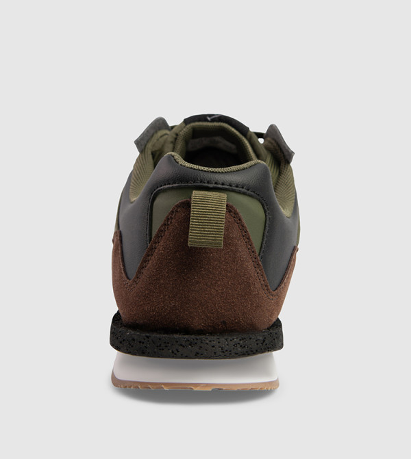 بيفرلي هيلز بولو كلوب أحذية سنيكرز - زيتي أحذية برقبة منخفضة