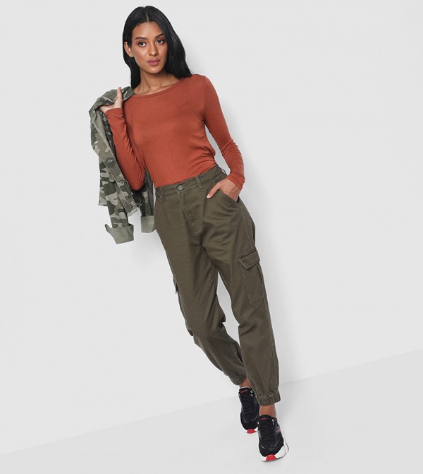 Aeropostale Aeropostale - Brown Tops & Blouses