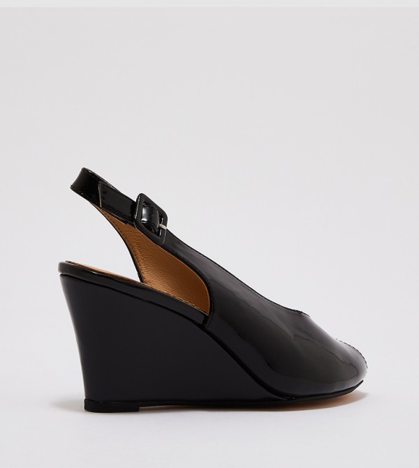 Florsheim Florsheim - Black Wedge Sandals