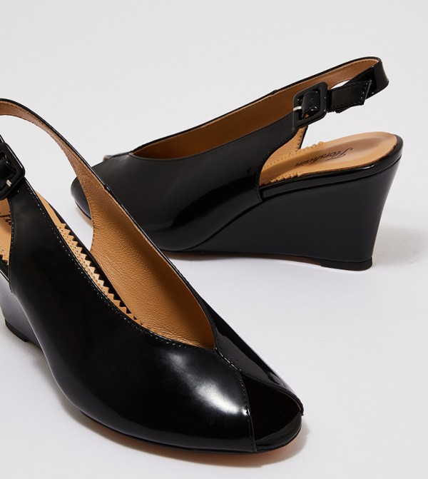 Florsheim Florsheim - Black Wedge Sandals