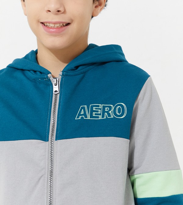 Aeropostale  Winterwear & Outerwear - Grey Hoodies