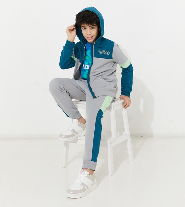 Aeropostale  Winterwear & Outerwear - Grey Hoodies