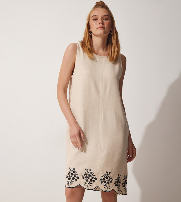 Happiness İstanbul Happiness Istanbul - Beige Casual Dresses