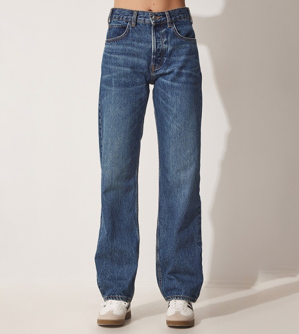 Happiness İstanbul Happiness Istanbul - Navy Mom Jeans