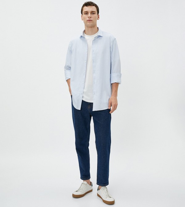 Koton - Outlet Koton - Outlet - Blue Casual Shirts
