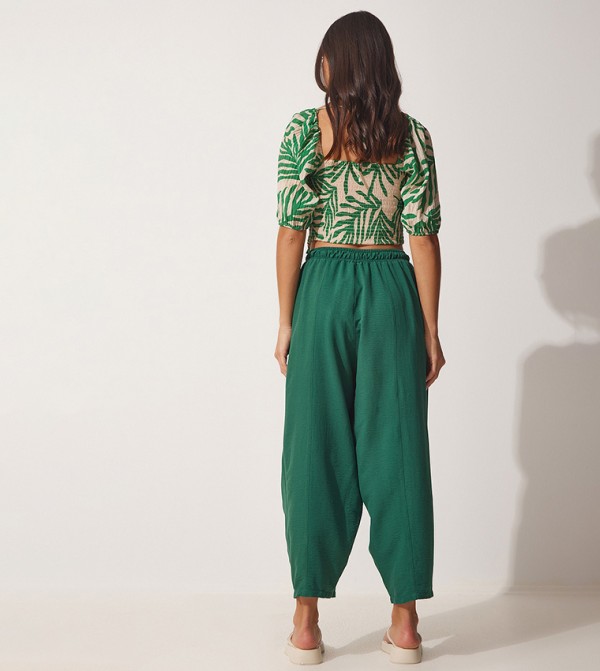 Happiness İstanbul - Outlet Happiness Istanbul - Green Casual Pants