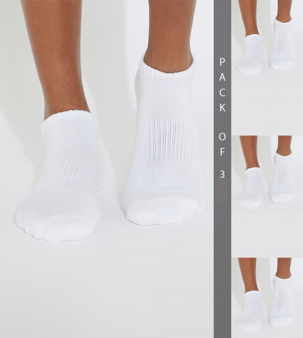 Aeropostale  Socks - White Ankle Socks