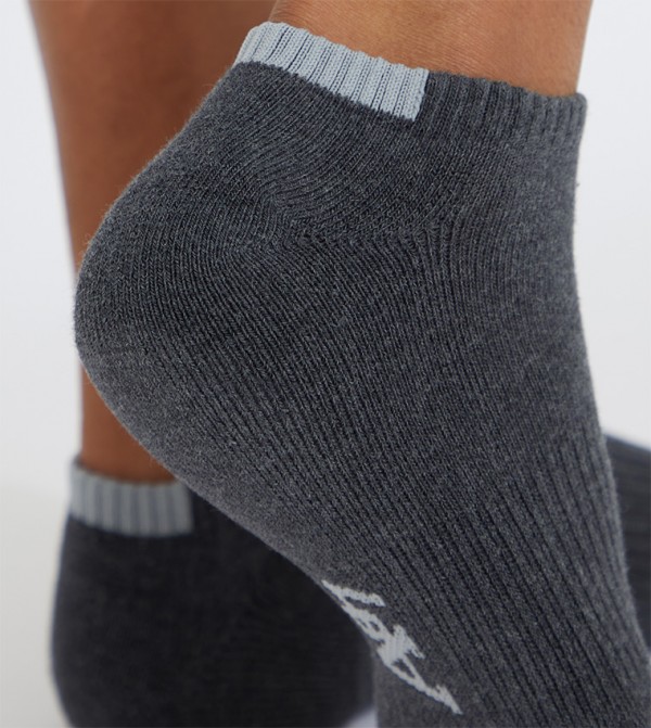Aeropostale  Socks - CHARCOAL Ankle Socks