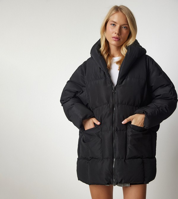 Happiness İstanbul Happiness Istanbul - Black Puffer & Quilted Jackets