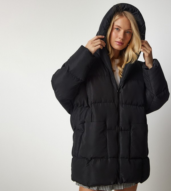 Happiness İstanbul Happiness Istanbul - Black Puffer & Quilted Jackets