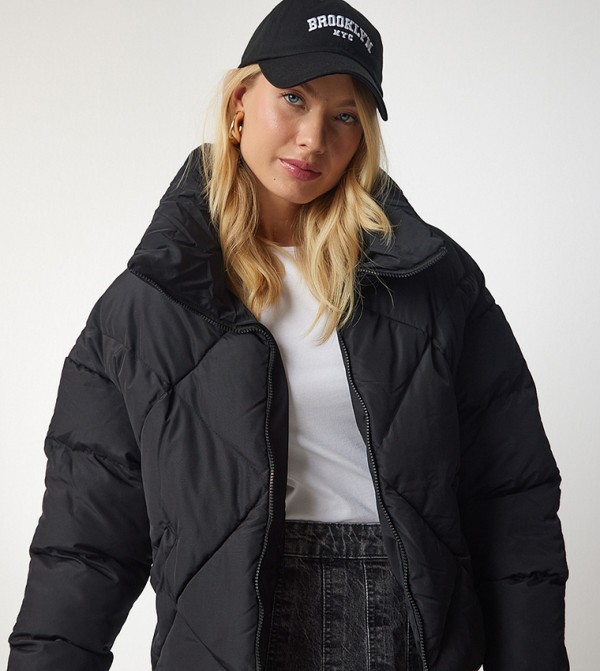 Happiness İstanbul Happiness Istanbul - Black Puffer & Quilted Jackets