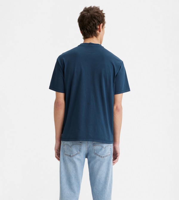 Levi's Levi's - Blue Round Neck T-Shirts