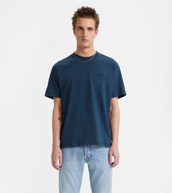 Levi's Levi's - Blue Round Neck T-Shirts