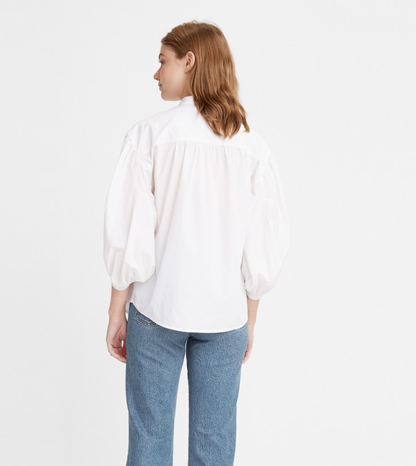 ليفايز - أبيض قمصان