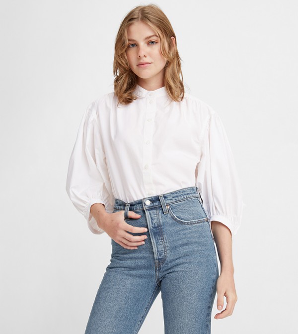 ليفايز - أبيض قمصان