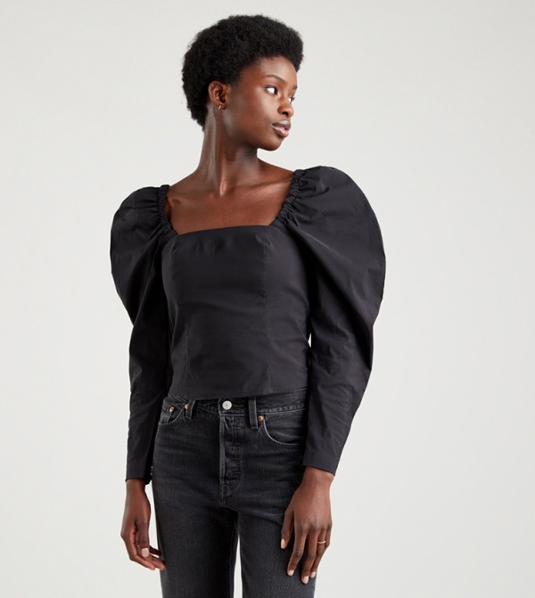 Levi's  Tops - Black Tops & Blouses