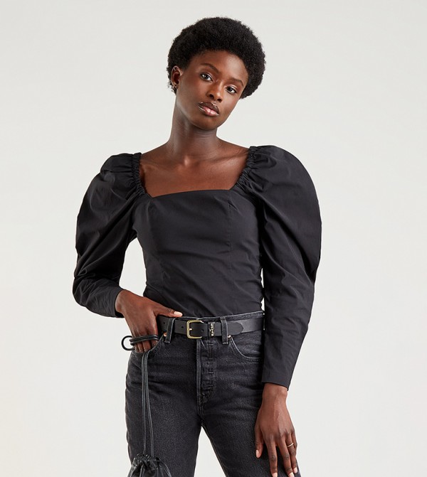 Levi's  Tops - Black Tops & Blouses