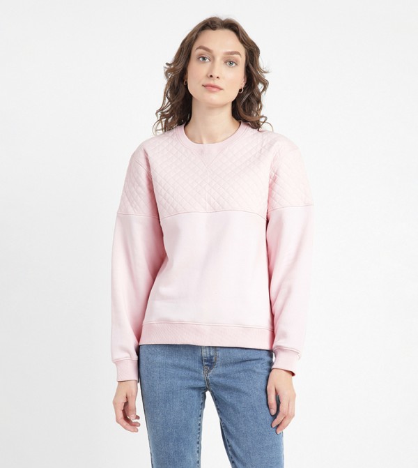 Levi's  Hoodies & Sweatshirts - Pink Sweatshirts