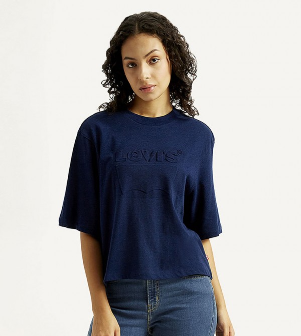 ليفايز ملابس - أزرق Short Sleeve T-Shirts