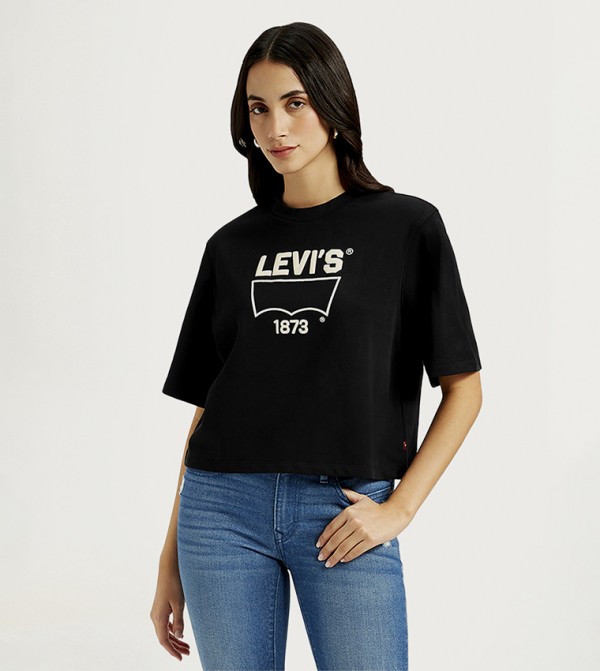 ليفايز ليفايز - أسود Short Sleeve T-Shirts