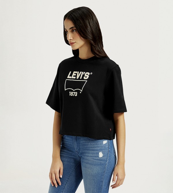 ليفايز ليفايز - أسود Short Sleeve T-Shirts