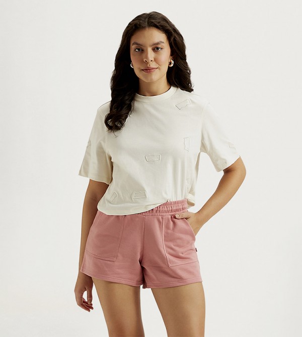 Levi's  Clothing - White Short Sleeve T-Shirts