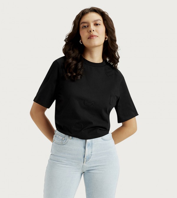 ليفايز ليفايز - أسود Short Sleeve T-Shirts