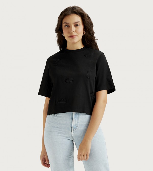 ليفايز ليفايز - أسود Short Sleeve T-Shirts