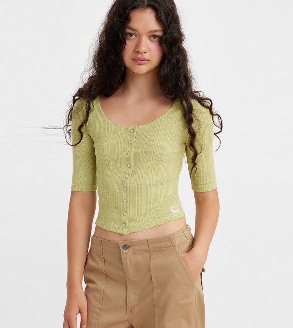 Levi's  Tops - Green Tops & Blouses