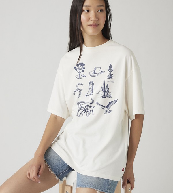 Levi's Levi's - White Short Sleeve T-Shirts