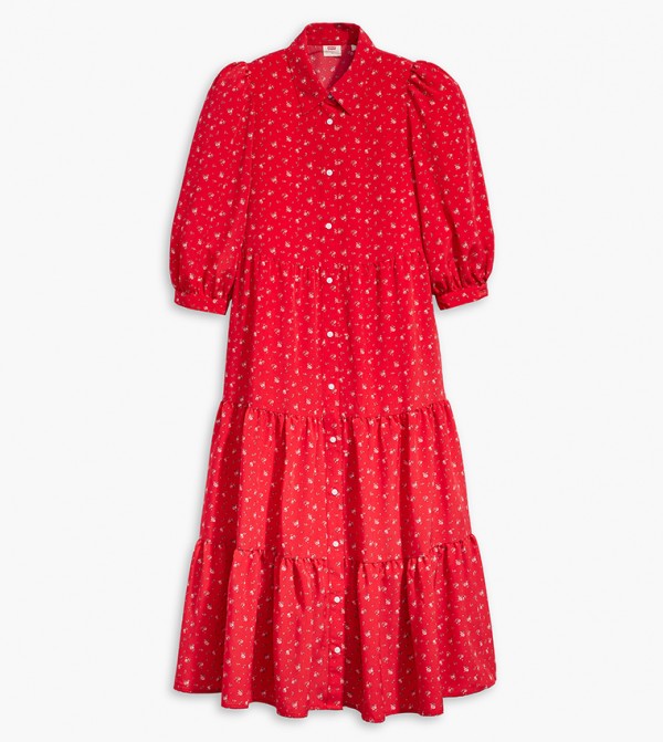 Levi's  Dresses - Red Casual Dresses