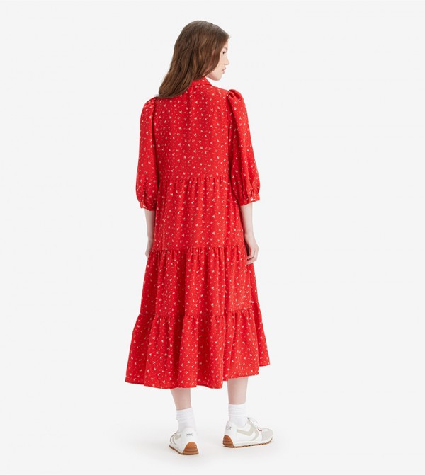 Levi's  Dresses - Red Casual Dresses